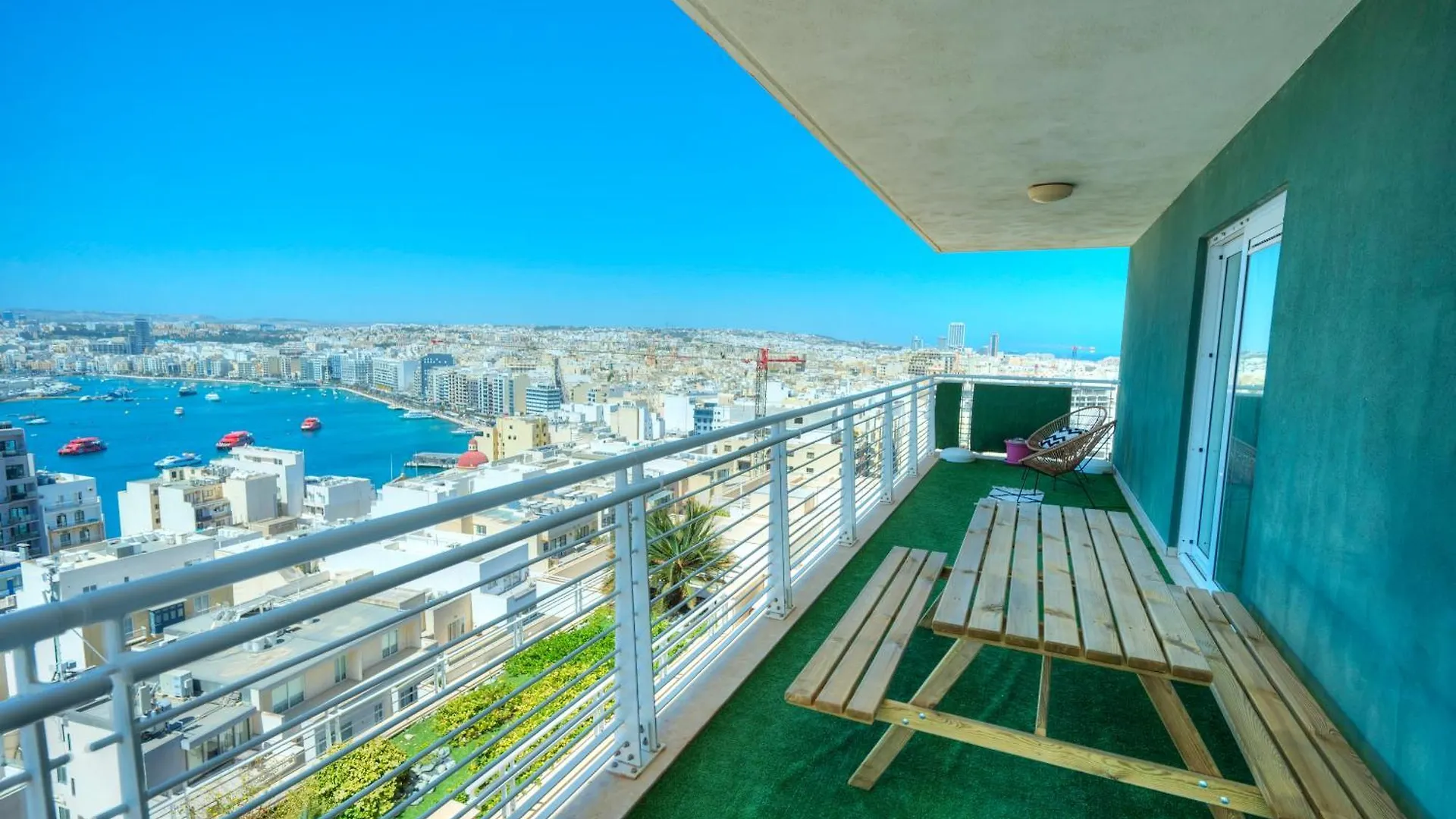 Apartment Seaview Terrace, 2Bedrooms, Communal Pool Cogo1-1 Sliema